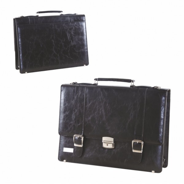 A2-18158 Siyah Laptop Bölmeli Evrak Çantası A2-18158 756 Siyah Laptop Bölmeli Evrak Çantası
