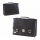 A2-18158 Siyah Laptop Bölmeli Evrak Çantası A2-18158 756 Siyah Laptop Bölmeli Evrak Çantası