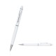A2-22120 1022 Beyaz Metal Tükenmez Touchpen Kalem