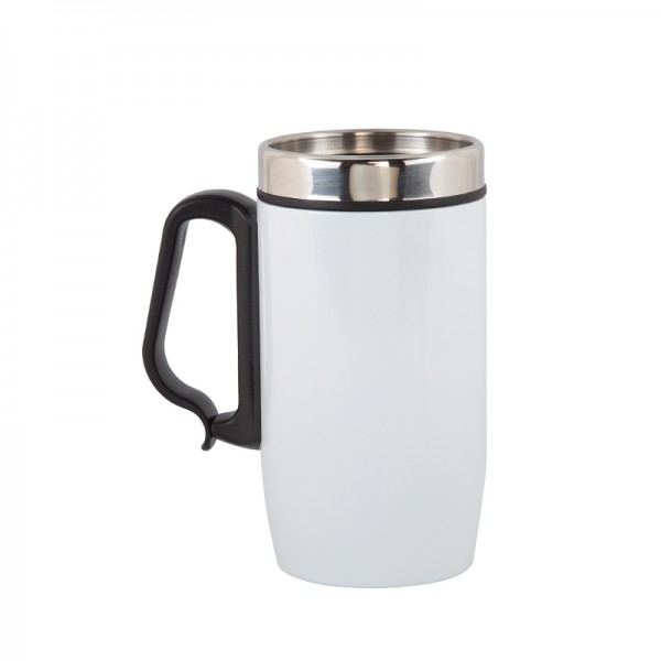 A2-21910 5304 Beyaz Çelik Kupa / 240 Ml