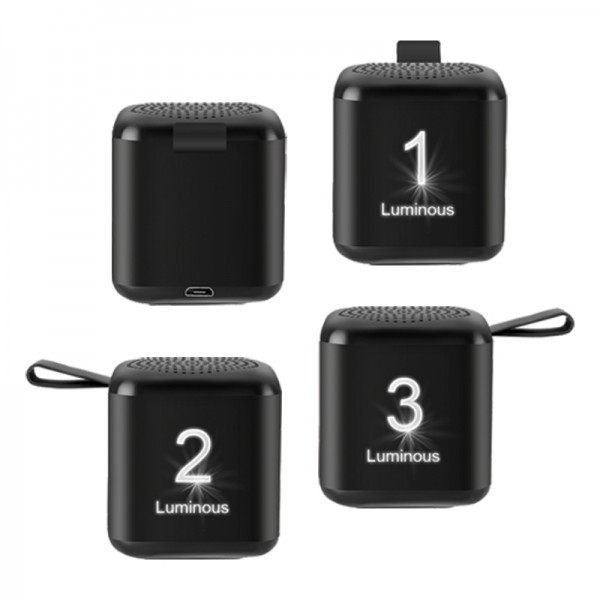 A2-22480 SP-4101 Siyah Bluetooth -  Mini Hoparlör