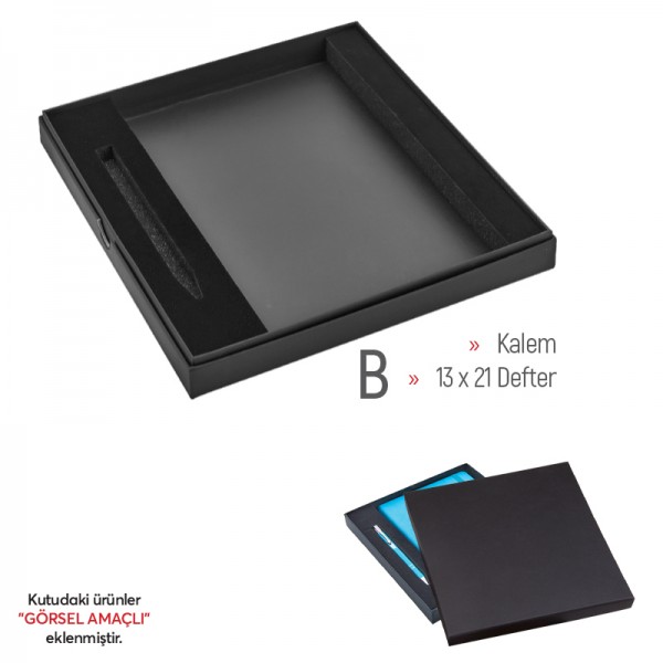 A2-19742 KT-941 Siyah-boş Hediye Set Kutusu