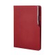 A2-19238 941-HOLMEN Kırmızı Termo Deri̇ Defter (Holmen Kitap Kağıdı)