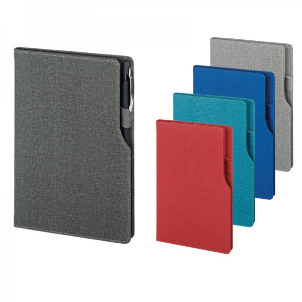 A2-22822 2320 Füme Termo Deri̇ Defter (Ivory Kağıt)