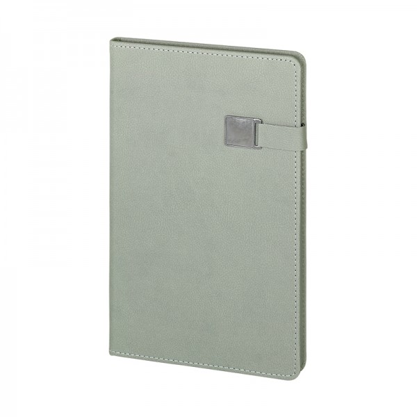 A2-20908 2660 Gri Termo Deri̇ Defter
