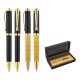 A2-23128 1214-KT Gold Metal Tükenmez Kalem Seti