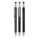 A2-21244 Siyah Metal Su Terazili - Tornavidalı Touchpen Kalem A2-21244 652 Siyah Metal Su Terazili - Tornavidalı Touchpen Kalem