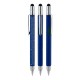 A2-22832 652 mavi Metal Su Terazili - Tornavidalı Touchpen Kalem