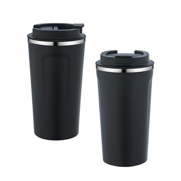 A2-23962 5334 Siyah Çelik Termos / 450 Ml