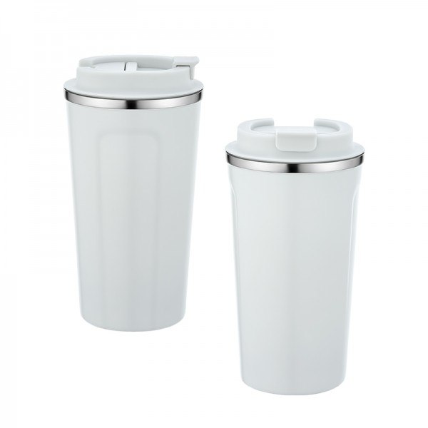 A2-23960 5334 Beyaz Çelik Termos / 450 Ml