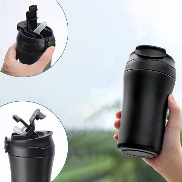 A2-23956 5335 Beyaz Çelik Termos / 400 Ml