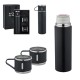 A2-23954 5337 Siyah Çelik 3'Lü Termos Set / 500 Ml
