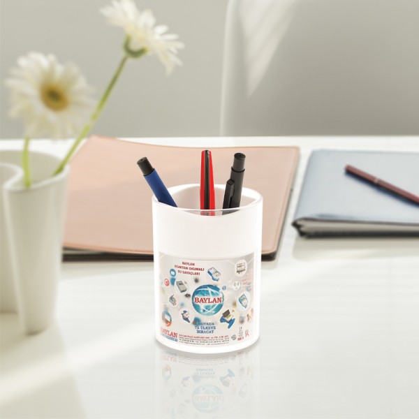 A2-18982 957 Beyaz Pvc-Akrilik Kalemlik