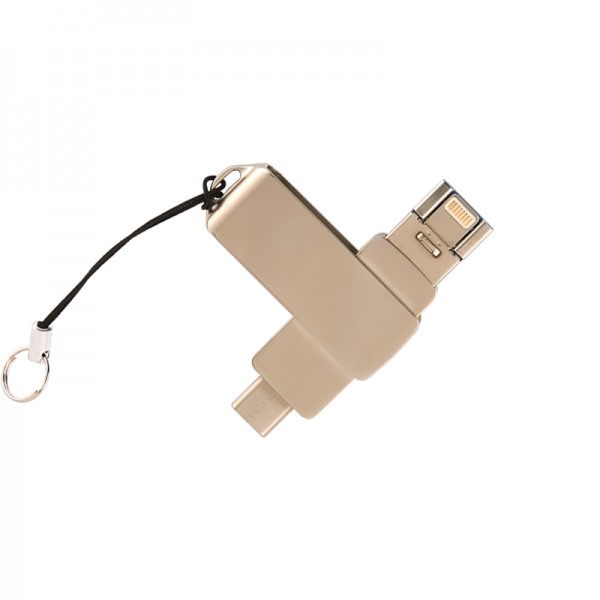 A2-22942 F-202-32 Silver Kutulu I Phone Otg Usb Bellek