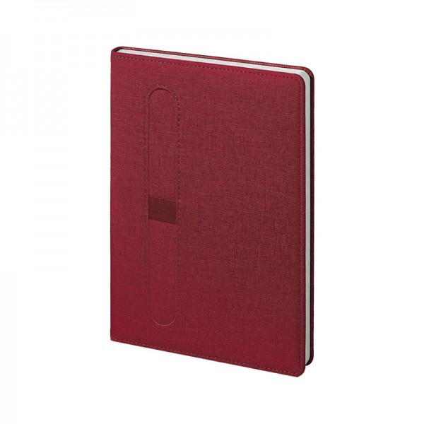 A2-24054 2425 Kırmızı Termo Deri̇ Defter