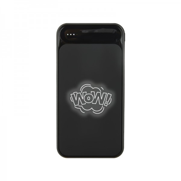 A2-21254 PB-155 Siyah-Kasa-Beyaz-Led 10000 Mah Powerbank