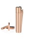 A2-21624 MT-115 Rose Gold Clipper Metal Siboplu Çakmak