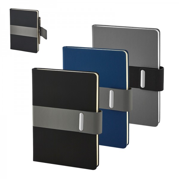 A2-24104 2426 Siyah Termo Deri̇ Defter