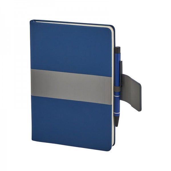 A2-24130 2426 Lacivert Termo Deri̇ Defter