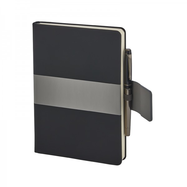 A2-24104 2426 Siyah Termo Deri̇ Defter