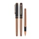 A2-24098 1219-R Rose Gold-Siyah Metal Roller Kalem A2-24098 1219-R Rose Gold-Siyah Metal Roller Kalem