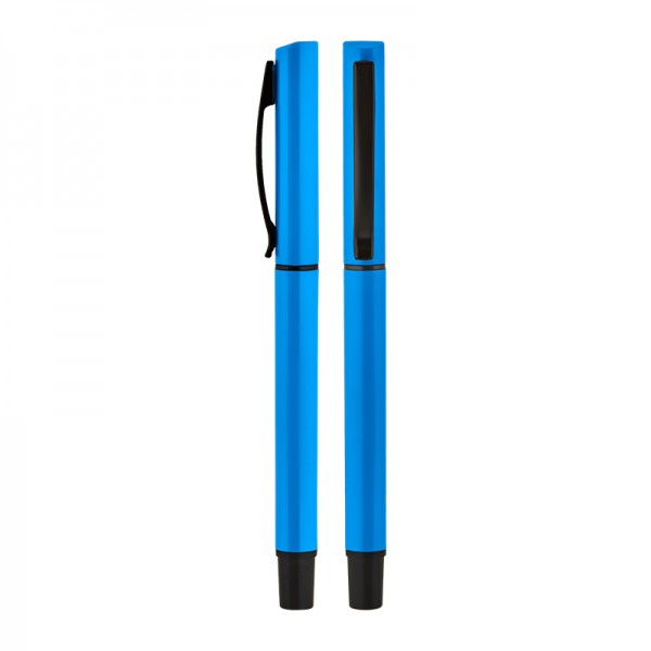 A2-24156 2024 FLORYA Turkuaz Plastik Roller Süper Jel Kalem