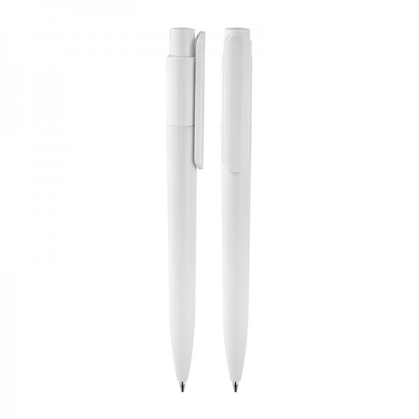 A2-24214 2026 Beyaz Plastik Tükenmez Kalem