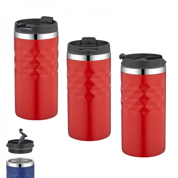 A2-24090 5340 Kırmızı Çelik Termos / 300 Ml