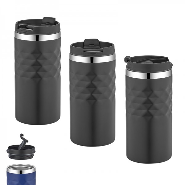 A2-24084 5340 Siyah Çelik Termos / 300 Ml