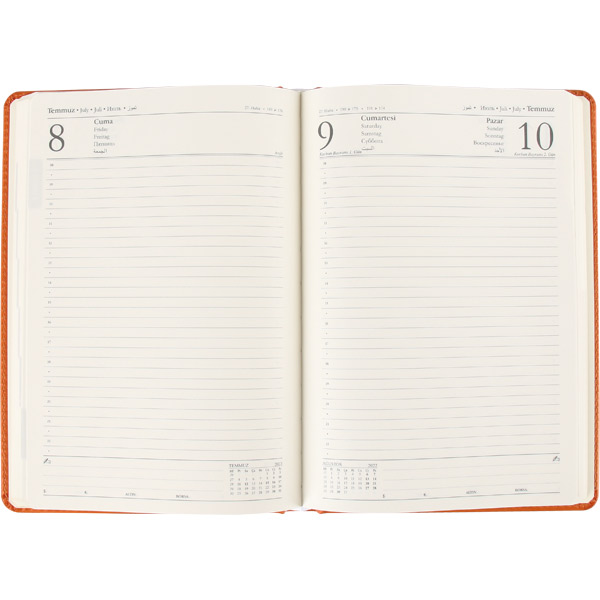 A2-48921 Kırmızı Günlük Ajanda 17x24 cm A2-48921 Kırmızı Günlük Ajanda 17x24 cm