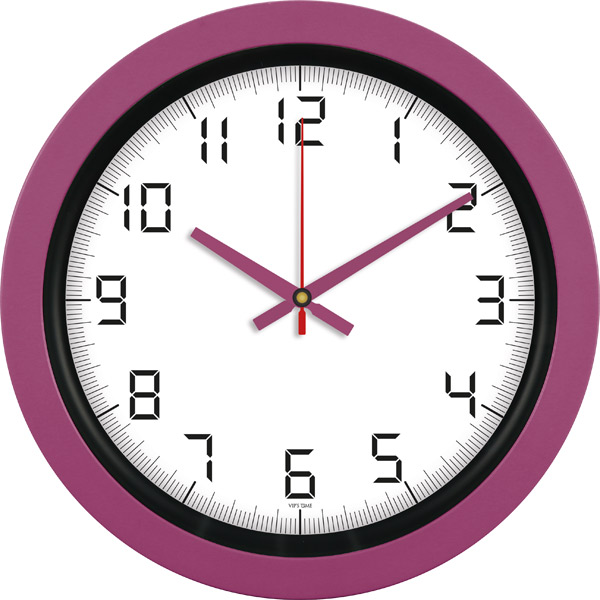 A2-46833 Plastik Duvar Saati