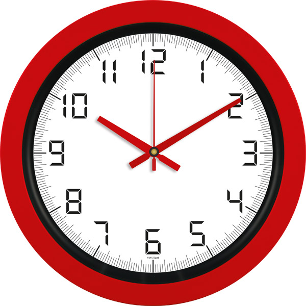 A2-46836 Plastik Duvar Saati