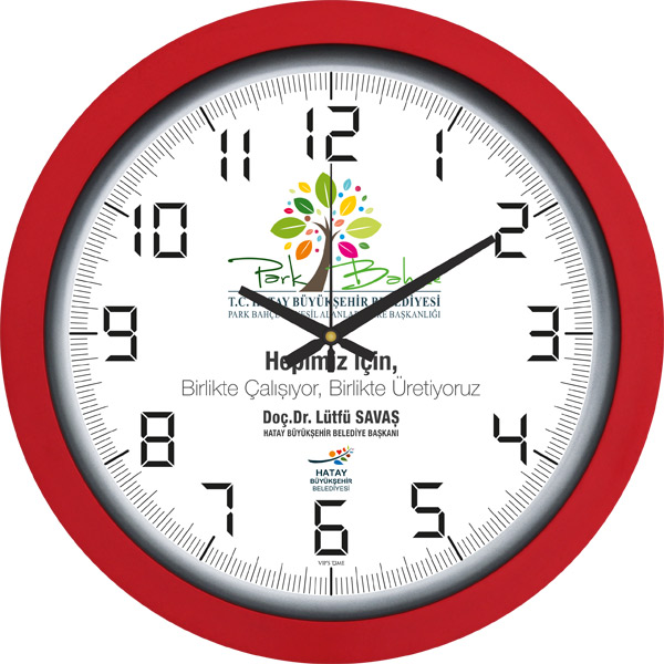 A2-33294 Plastik Duvar Saati