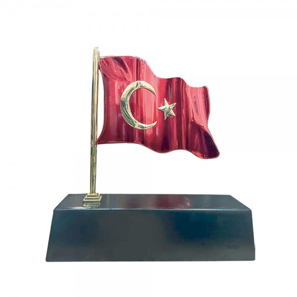 A2-30828 Masaüstü Bayraklı İsimlik